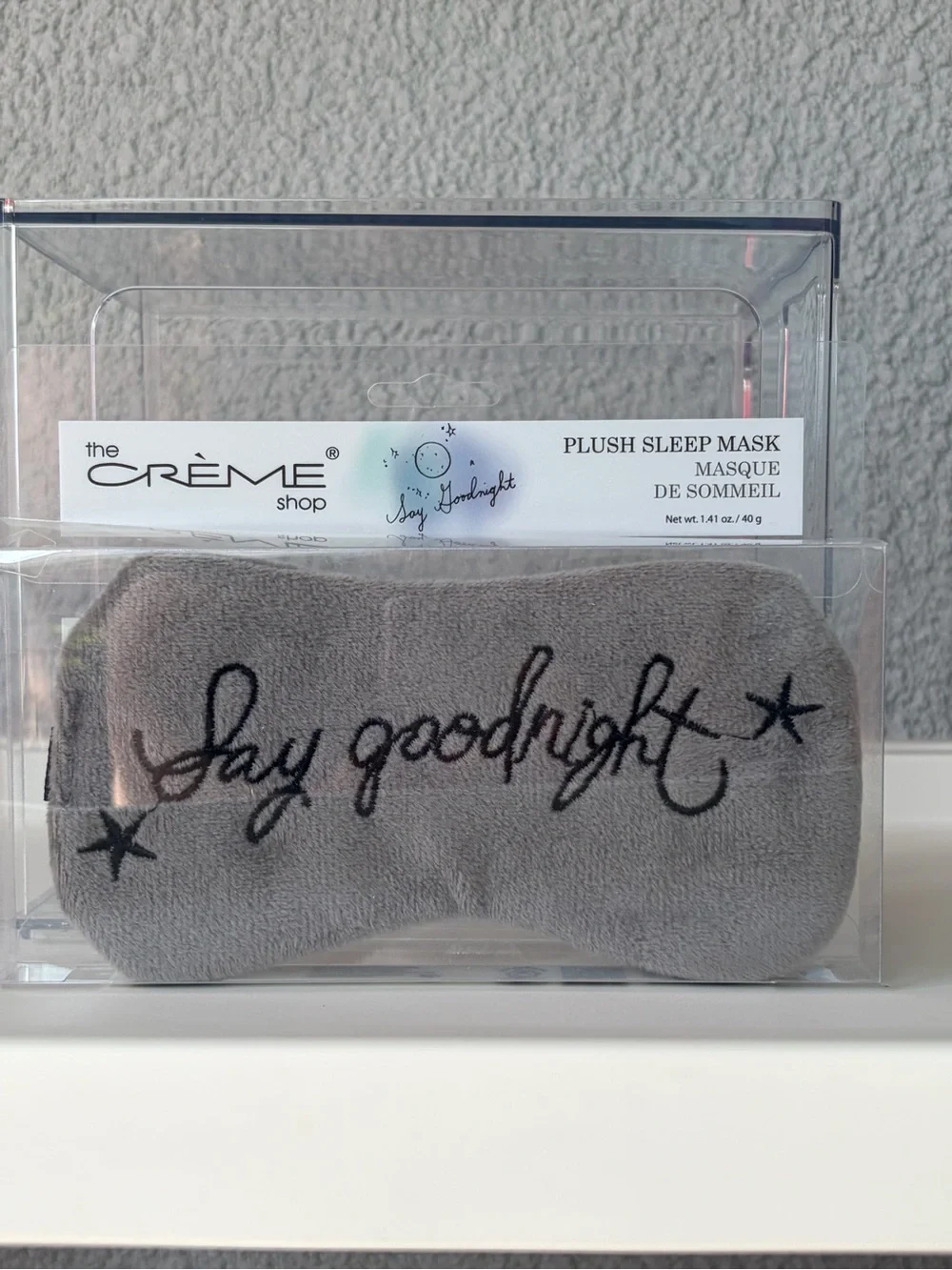 The Crème Shop Plush Gray 